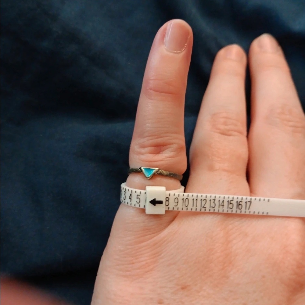 Turquoise pinky Ring